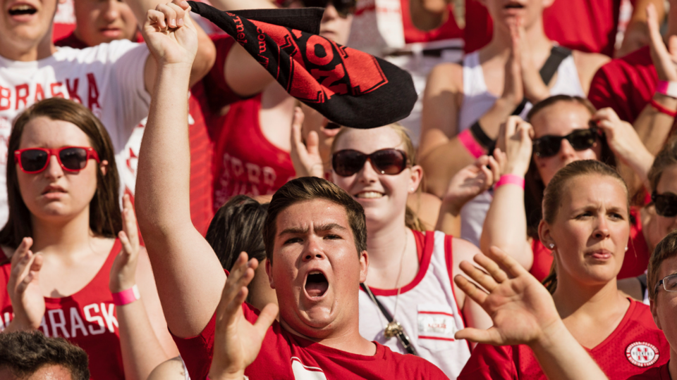 Football Game Day at Nebraska